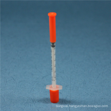 Insulin Syringe--0.3ml with Needle (CE)